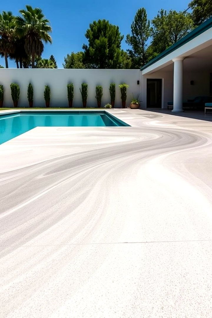 Monolithic Concrete Techniques - 22 Concrete Pool Deck Ideas