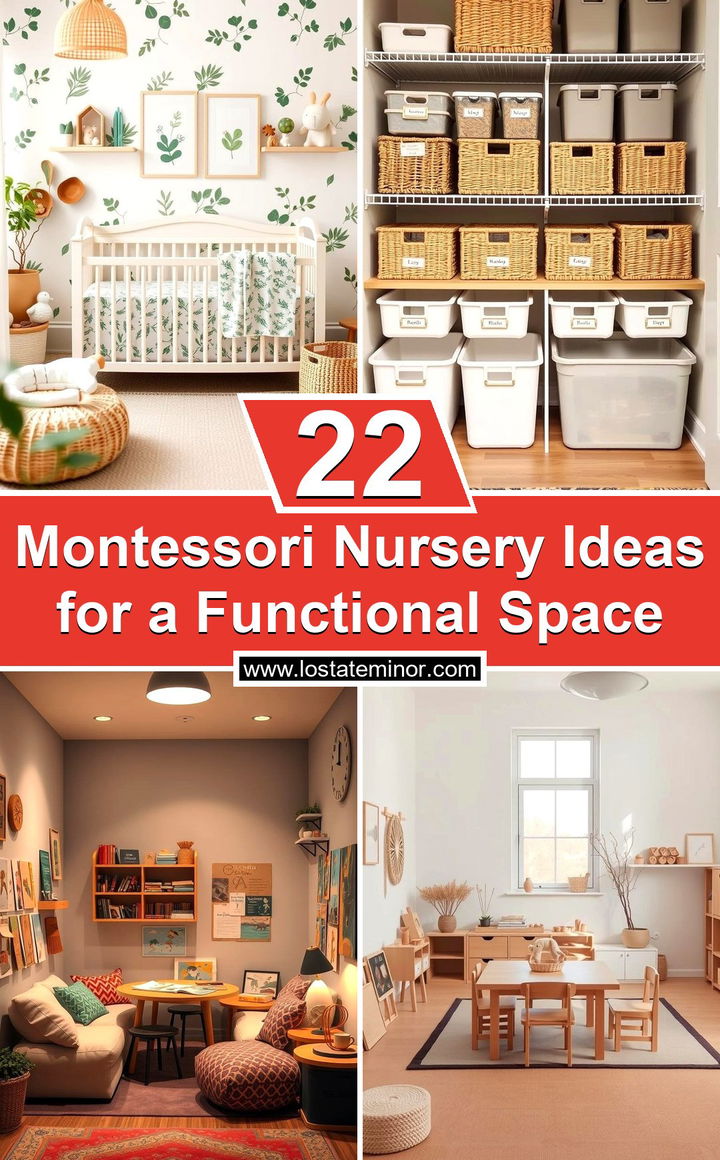 22 Montessori Nursery Ideas For A Functional Space Lost At E Minor