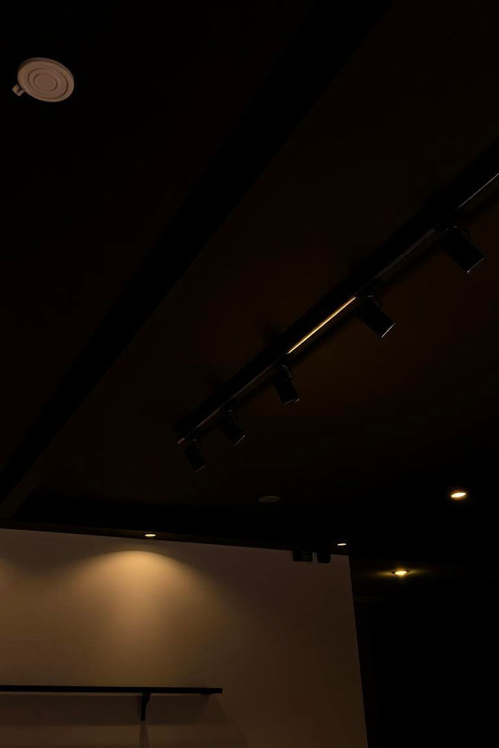 Mood Lighting Effects - 22 Black Ceiling Design Ideas