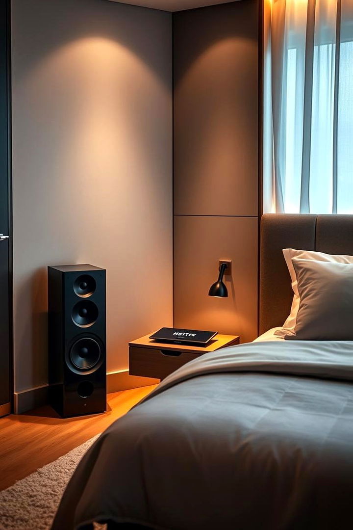 Mood Setting Music Station - 22 romantic bedroom ideas
