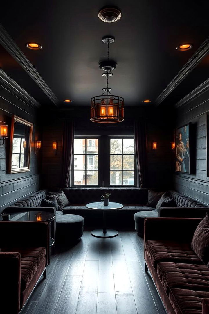 Moody Ambiance - 22 Black Shiplap Wall Ideas