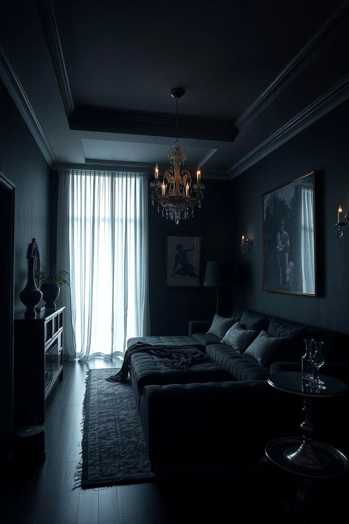 Moody Atmosphere Inspirations - 22 Black and Silver Bedroom Ideas