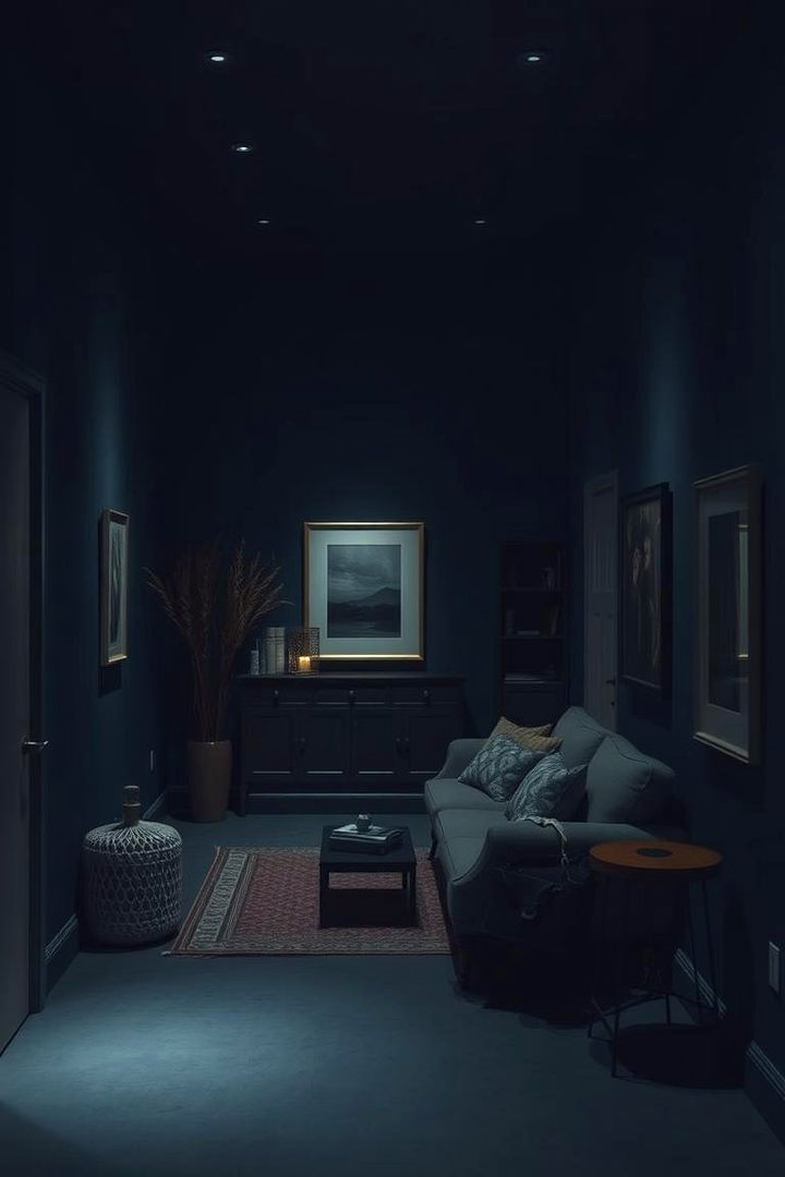Moody Blue Sanctuary - 22 Blue Room Ideas