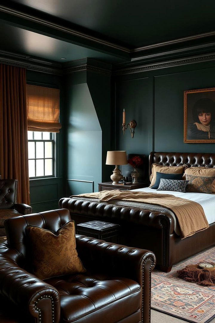 Moody Greens Dark Elegance and Warm Browns - 22 Green and Brown Bedroom Ideas