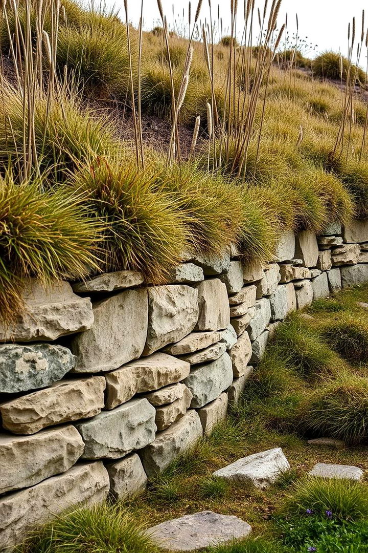 Moorland Rustic Design - 22 Natural Rock Retaining Wall Ideas