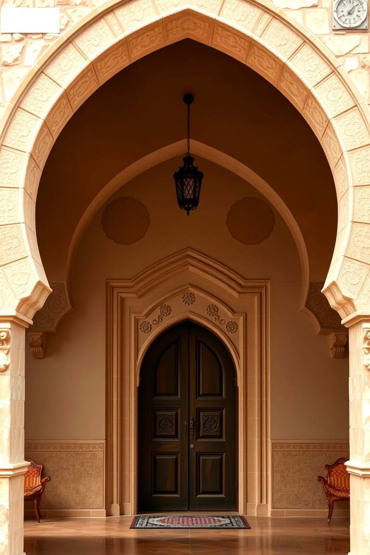 Moroccan Inspired Arches - 22 Boho House Exterior Ideas