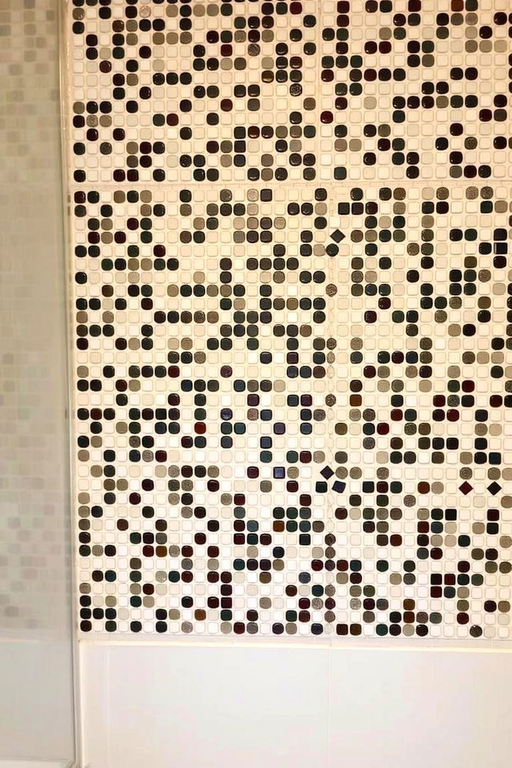 Mosaic Masterpiece - 22 Black and White Bathroom Tile Ideas