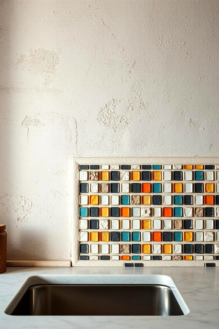 Mosaic Tile Artistry - 22 Rustic Backsplash Ideas