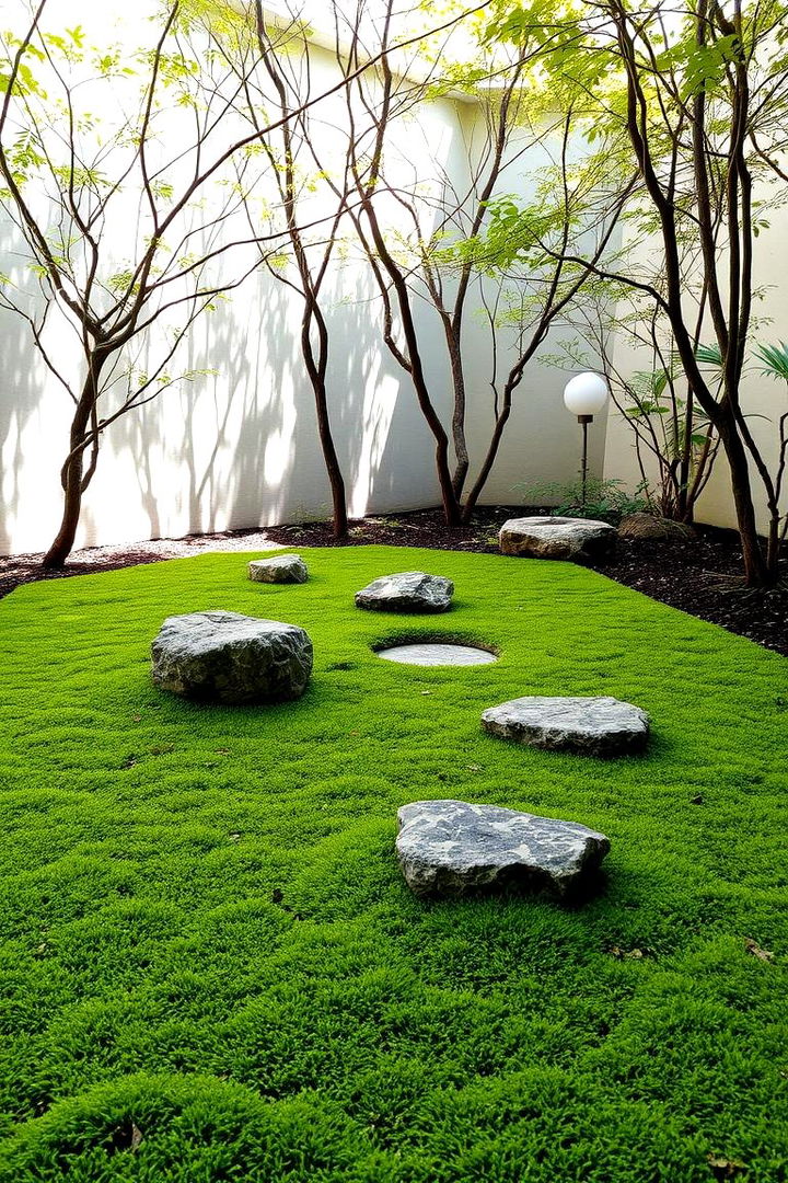 Moss Meditation Garden - 22 Moss Garden Ideas