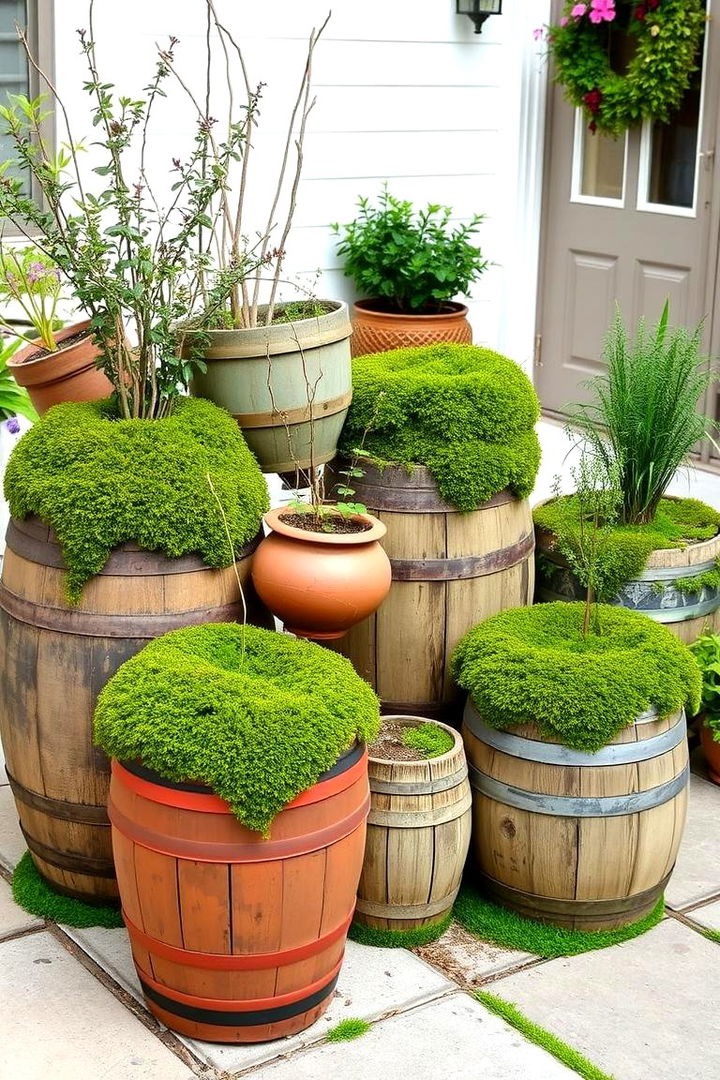 Moss Planters and Containers - 22 Moss Garden Ideas