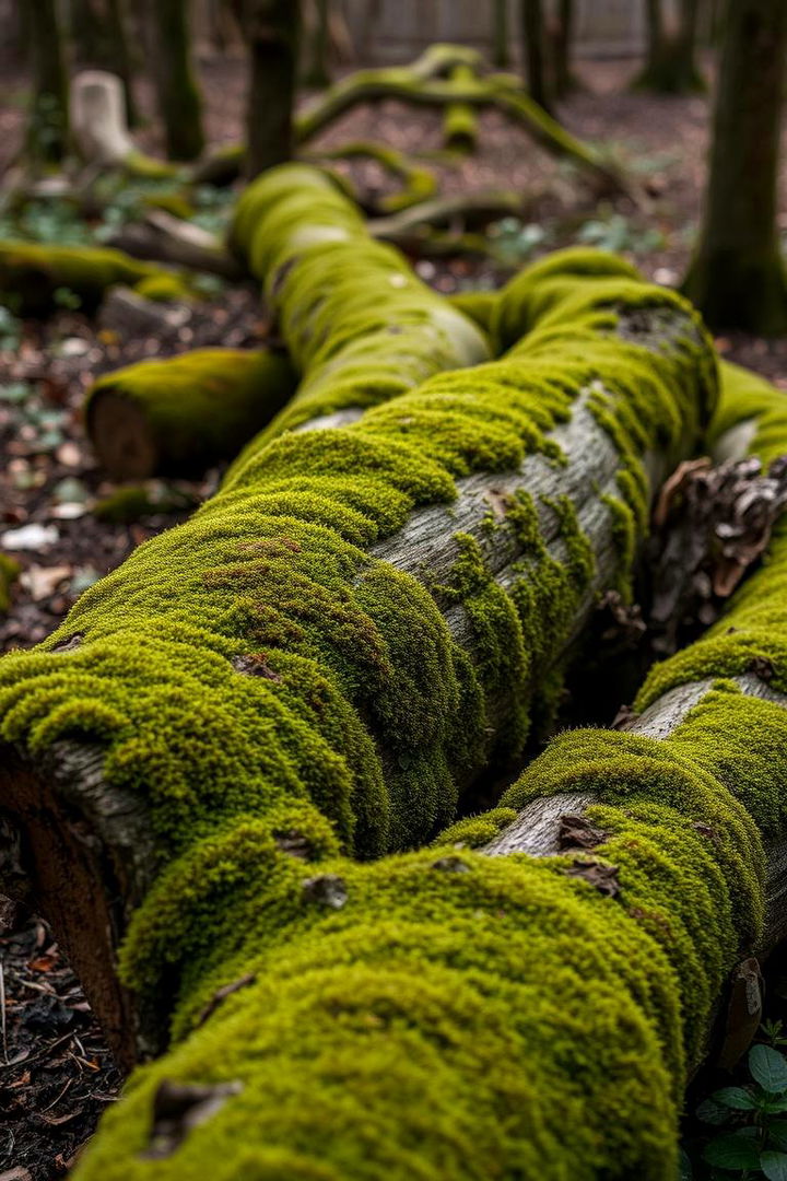 Moss and Fallen Logs - 22 Moss Garden Ideas