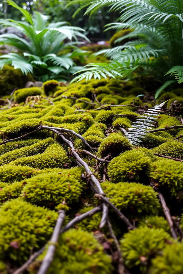 Moss and Fern Mix - 22 Moss Garden Ideas