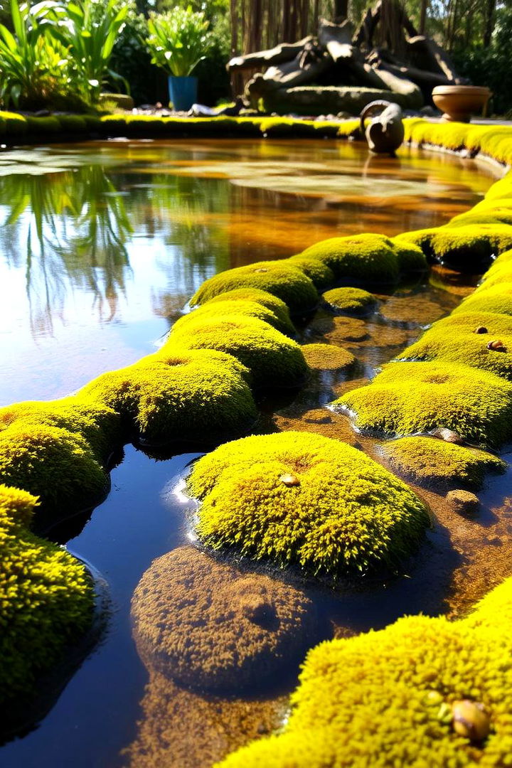 Moss in Ponds - 22 Moss Garden Ideas