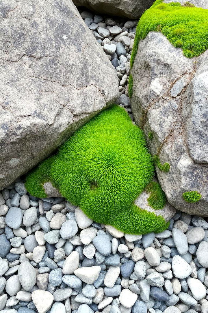 Moss in Rock Gardens - 22 Moss Garden Ideas