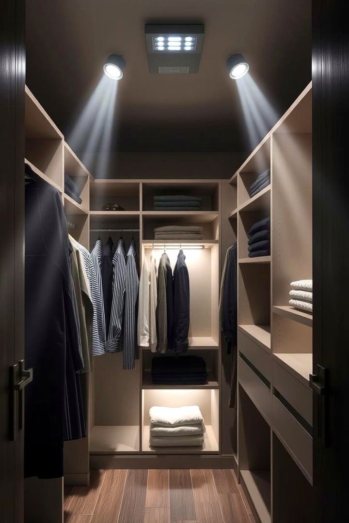 Motion Sensor Lights - 22 Closet Lighting Ideas