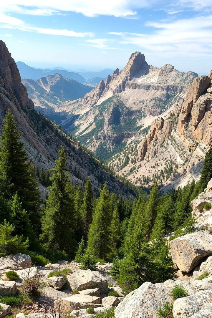 Mountain Inspired Pine Vista - 22 Pine Tree Landscape Ideas