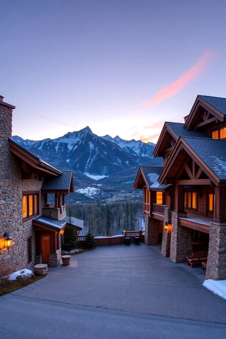 Mountain Lodge Retreat - 22 Rustic Tiny House Ideas