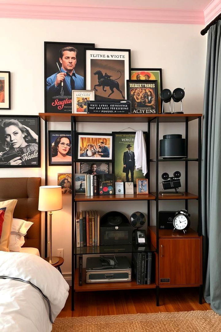 Movie Memorabilia Showcases - 22 90s Bedroom Decor Ideas