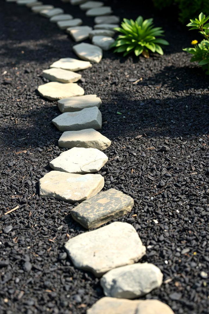 Mulch and Stone Fusion - 22 Mulch Edging Ideas