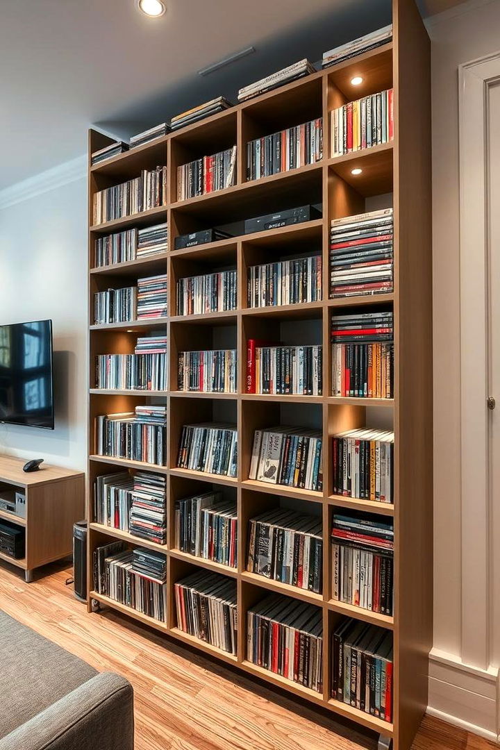 Multi Compartment CD Shelf - 22 Cd Storage Ideas