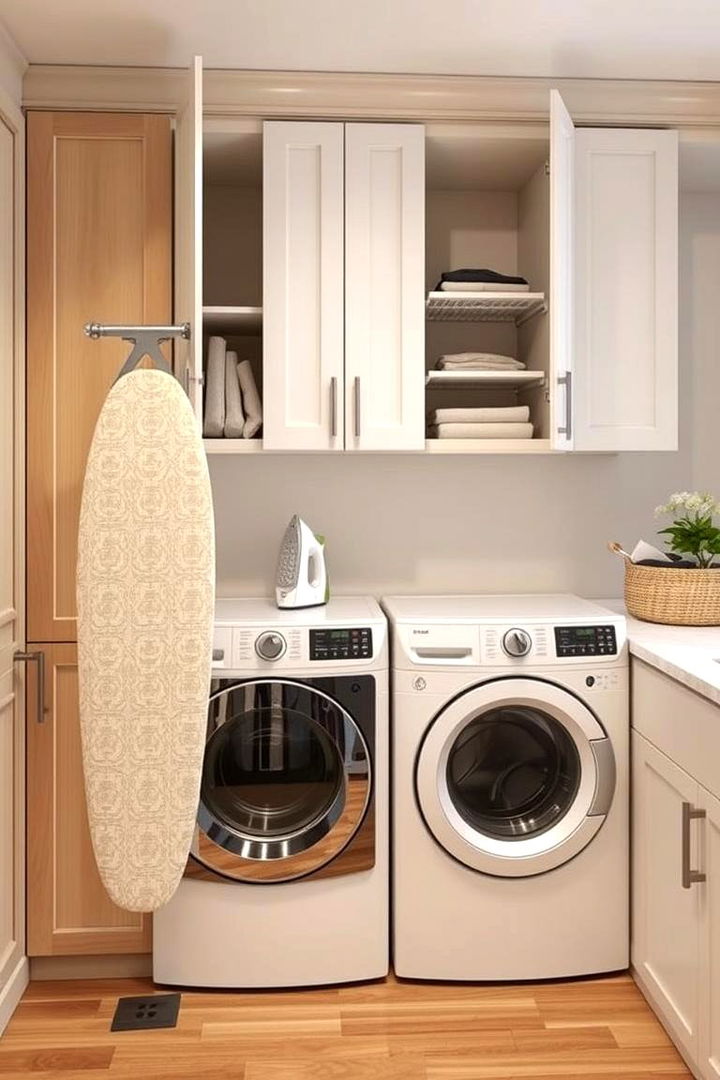 Multi Functional Cabinet Solutions - 22 Laundry Room Cabinet Ideas
