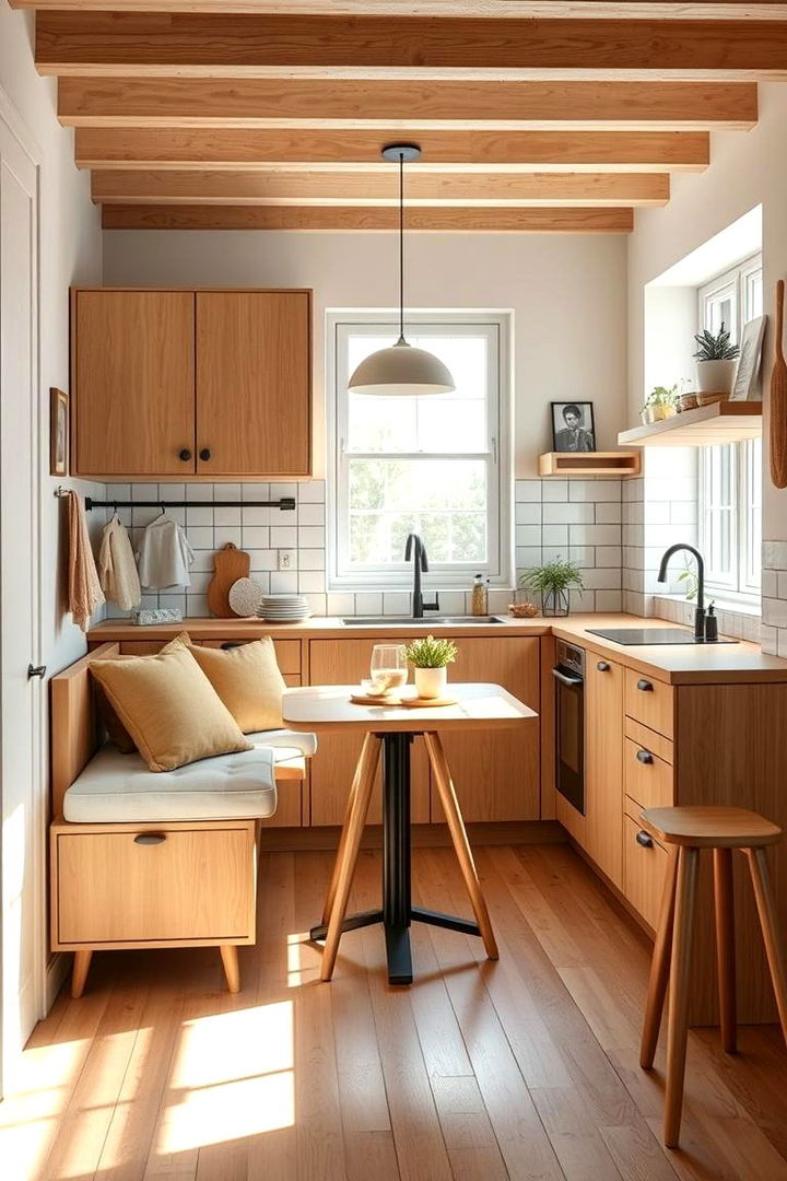 Multi Functional Furniture - 22 Scandinavian Kitchen Ideas