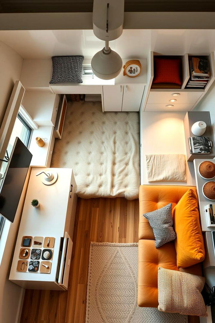 Multi Functional Furniture - 22 Podcast Room Ideas