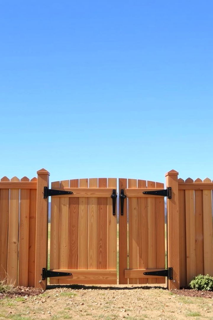 Multi Functional Gate Designs - 22 Board on Board Fence Ideas