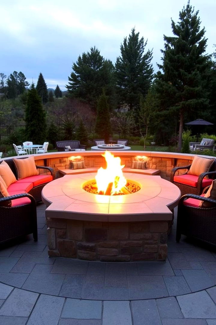 Multi Functional Gathering Spot - 22 Rustic Outdoor Fireplace Ideas