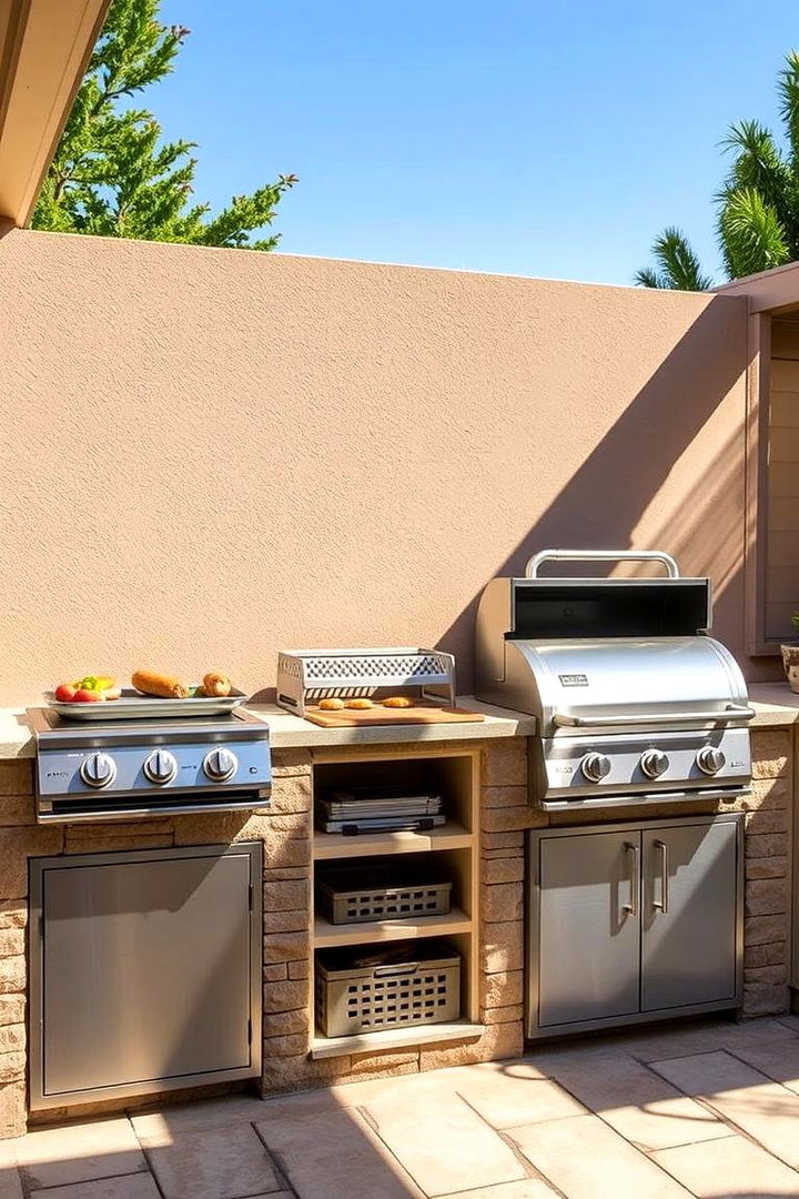 Multi Functional Grill Station - 22 Grill Station Ideas