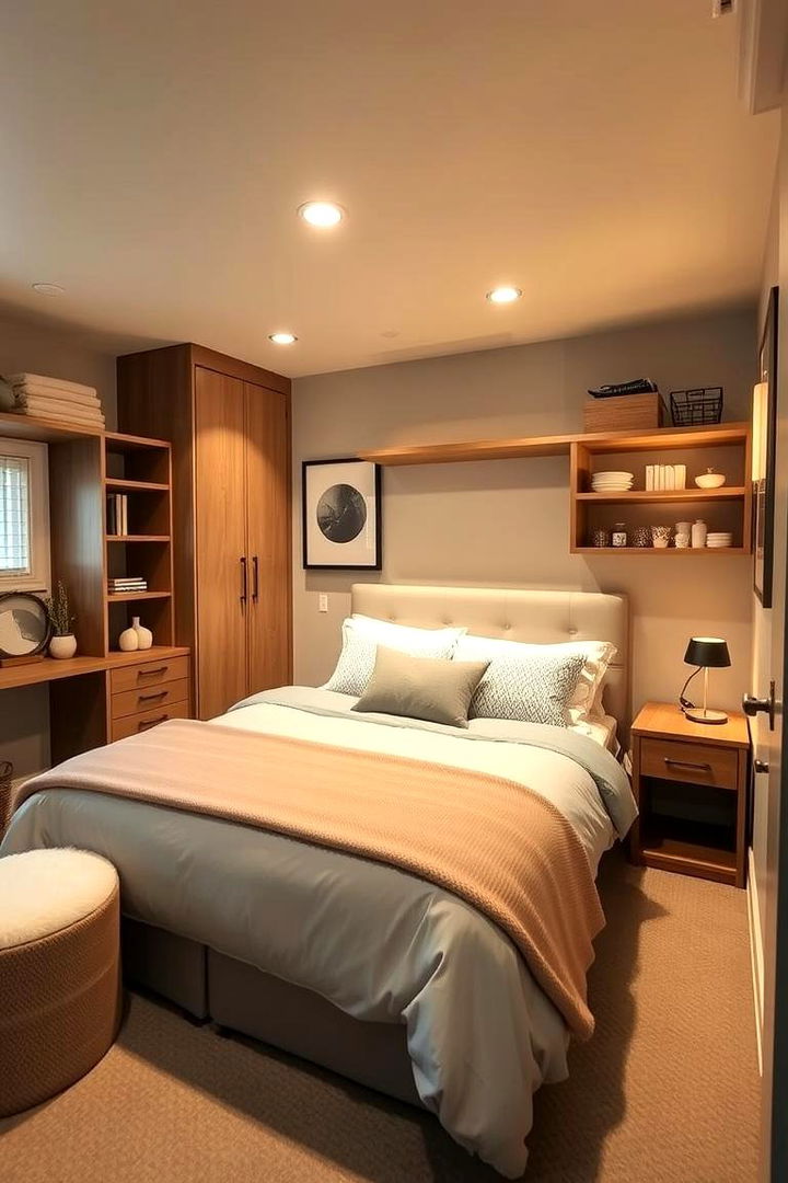 Multi Functional Guest Suite - 22 basement decorating ideas