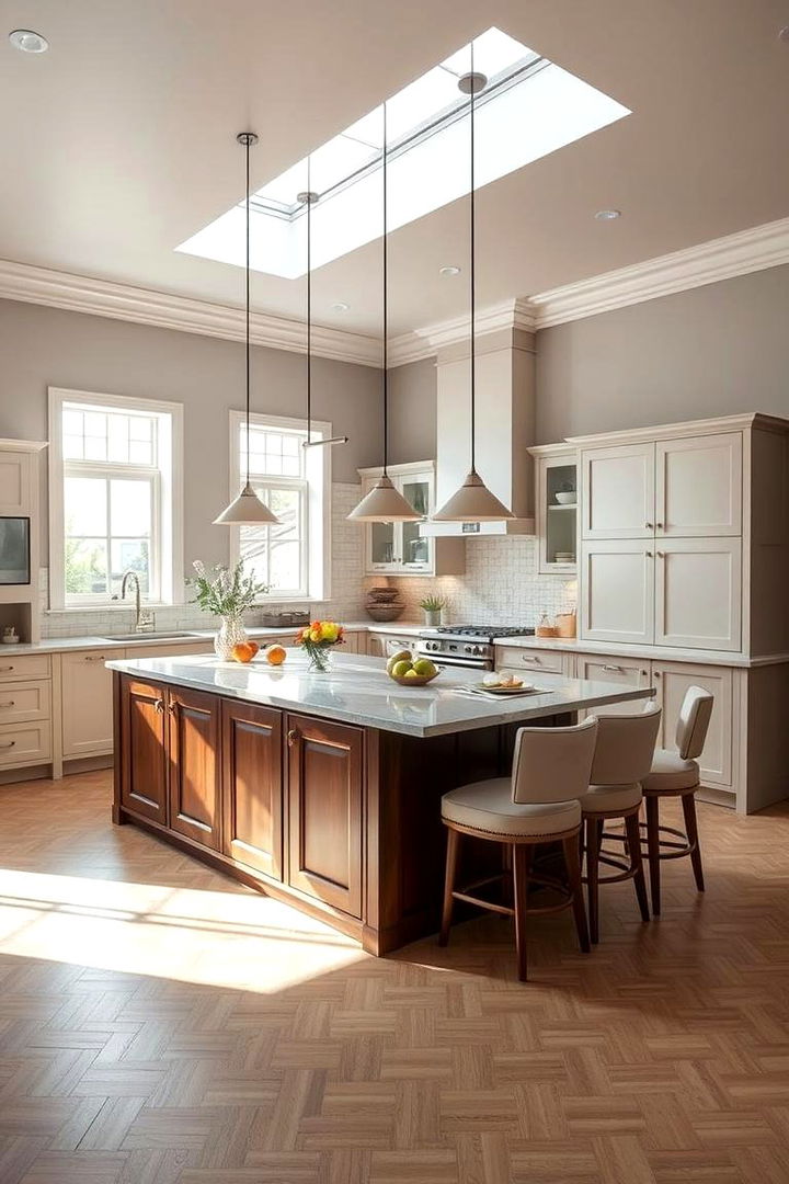 Multi Functional Islands - 22 Summer Kitchen Ideas