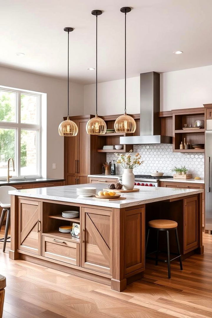 Multi Functional Islands - 22 Eat in Kitchen Ideas