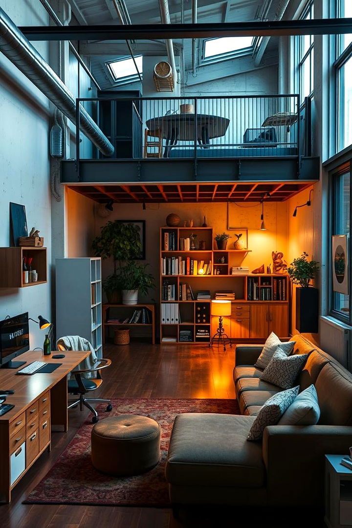 Multi Functional Loft Space - 22 Loft Bedroom Ideas