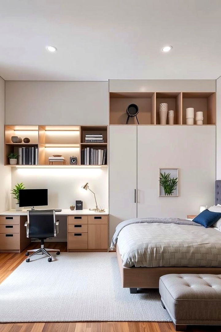 Multi Functional Master Layout - 22 Master Bedroom Ideas