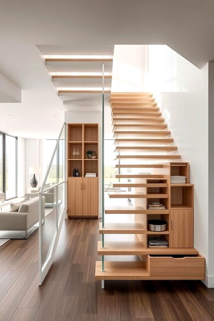 Multi Functional Open Staircase Concepts - 22 Open Staircase Ideas