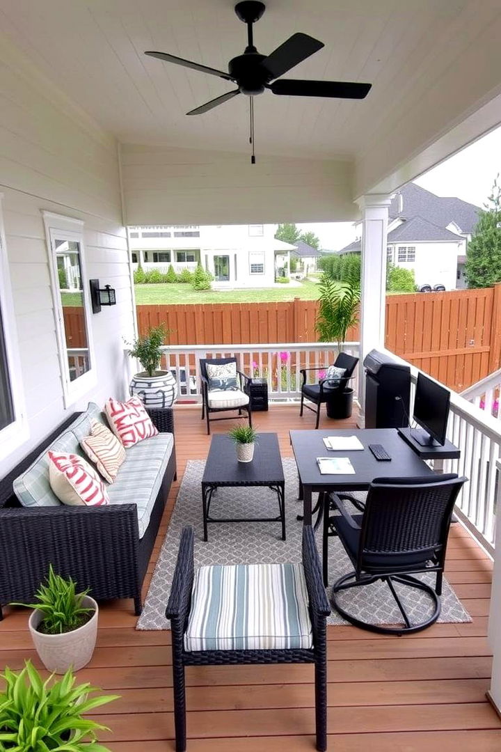 Multi Functional Outdoor Living - 22 Large Front Porch Ideas