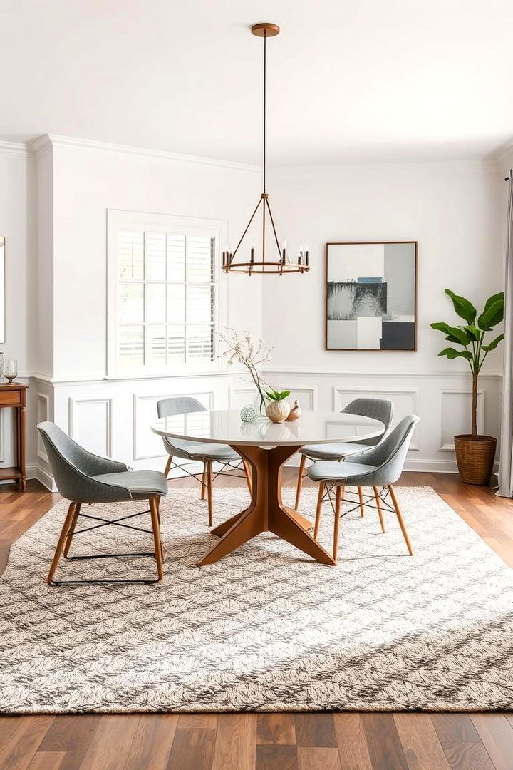 Multi Functional Rug Designs for Versatile Living - 22 Dining Room Rug Ideas