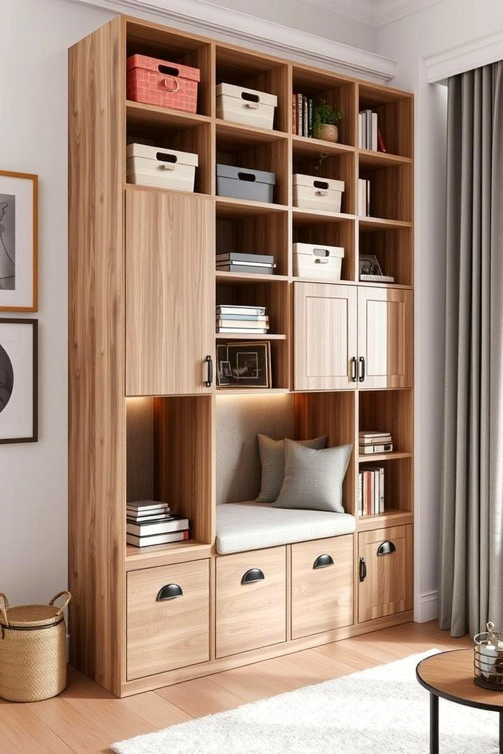 Multi Functional Shelving Ideas - 22 Bookshelf Decor Ideas