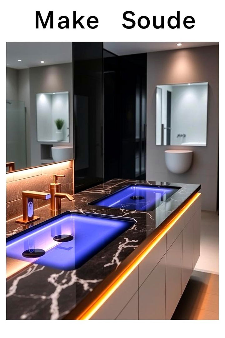 Multi Functional Smart Counters - 22 Bathroom Countertop Ideas