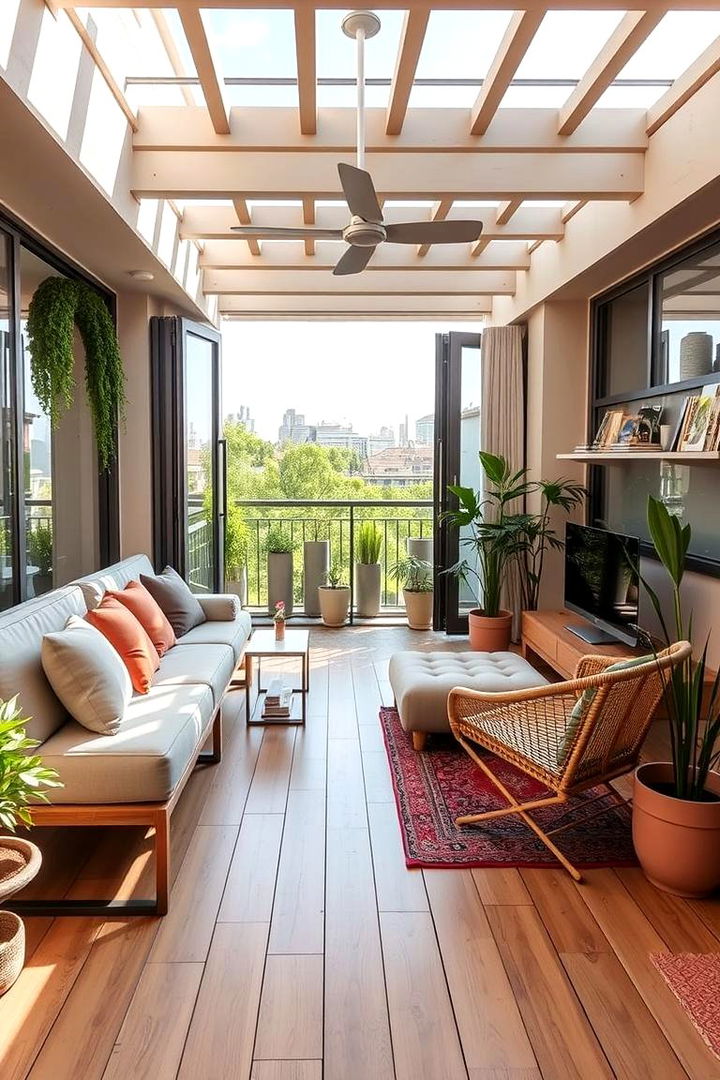 Multi Functional Space Designs - 22 Balcony Office Ideas