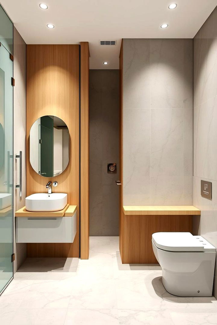 Multi Functional Space Planning - 22 Family Bathroom Ideas
