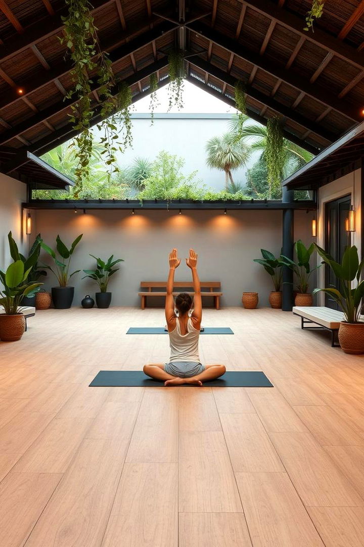 Multi Functional Space for Yoga and Play - 22 Backyard Oasis Ideas