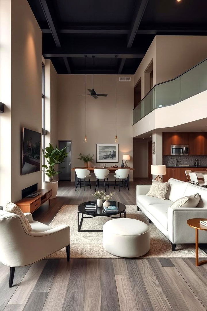 Multi Functional Spaces Adapting for Diverse Needs - 22 Cream and Gold Living Room Ideas