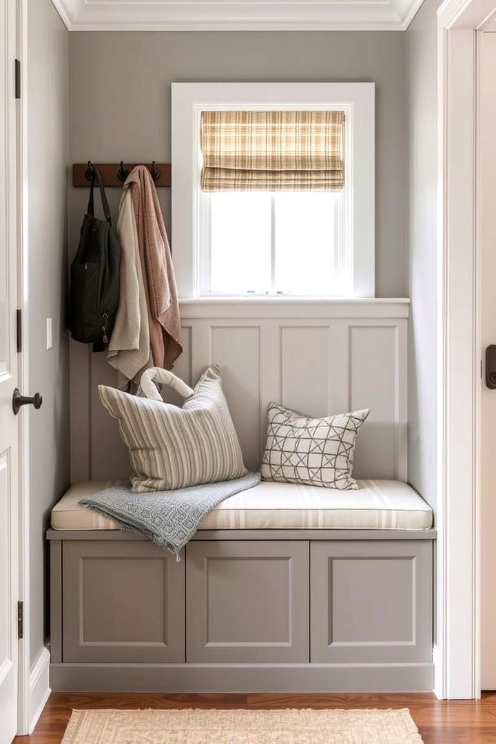 Multi Functional Storage Bench - 22 Hallway Storage Ideas