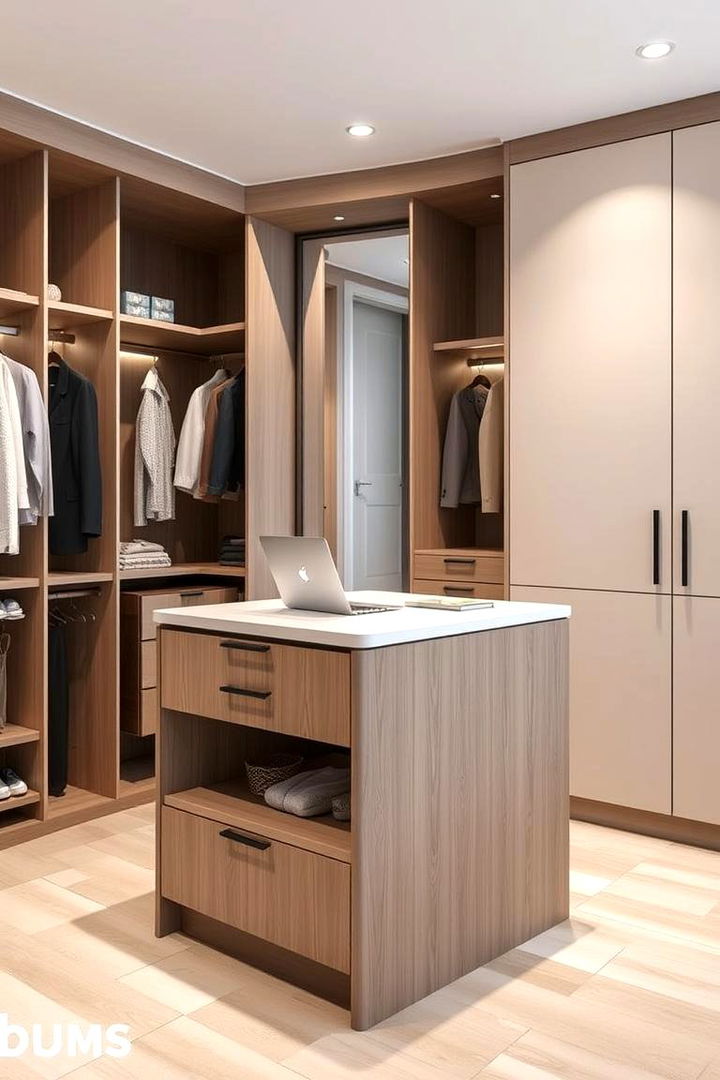 Multi Functionality Meets Style - 22 Closet Island Ideas