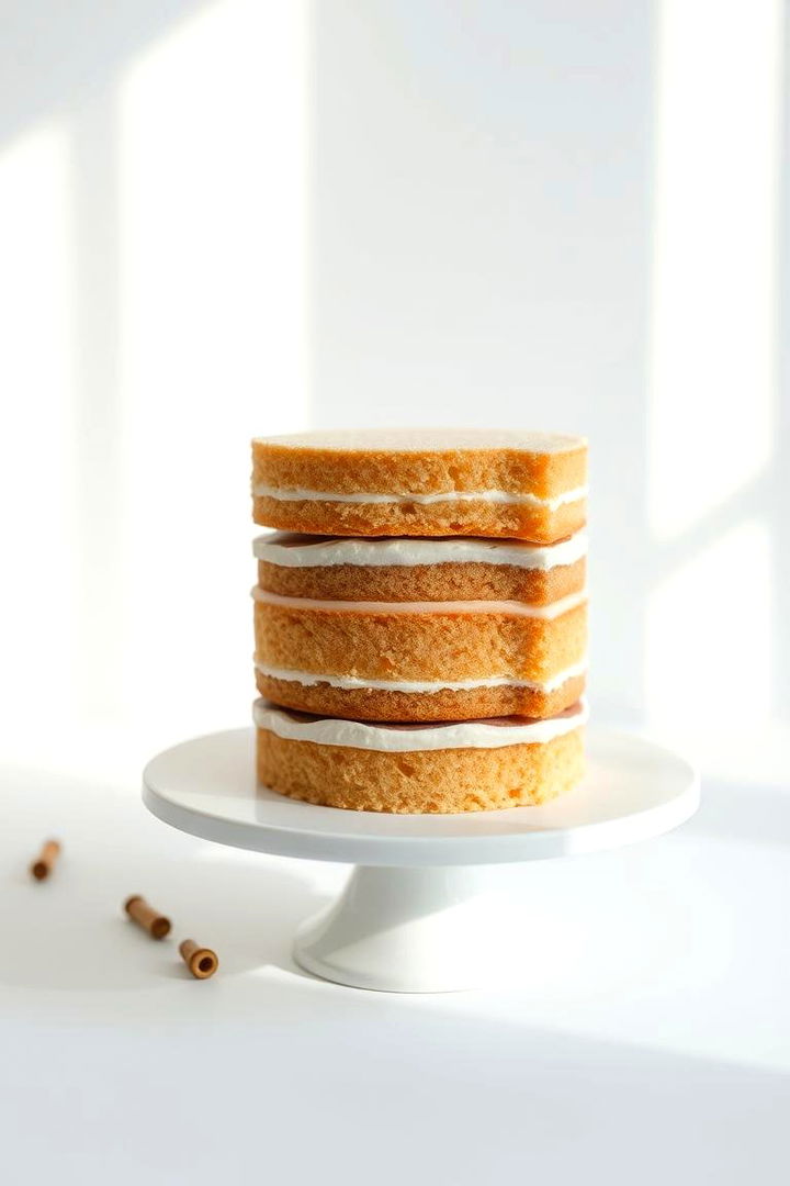 Multi Layered Petite Cake - 22 Small Wedding Cake Ideas