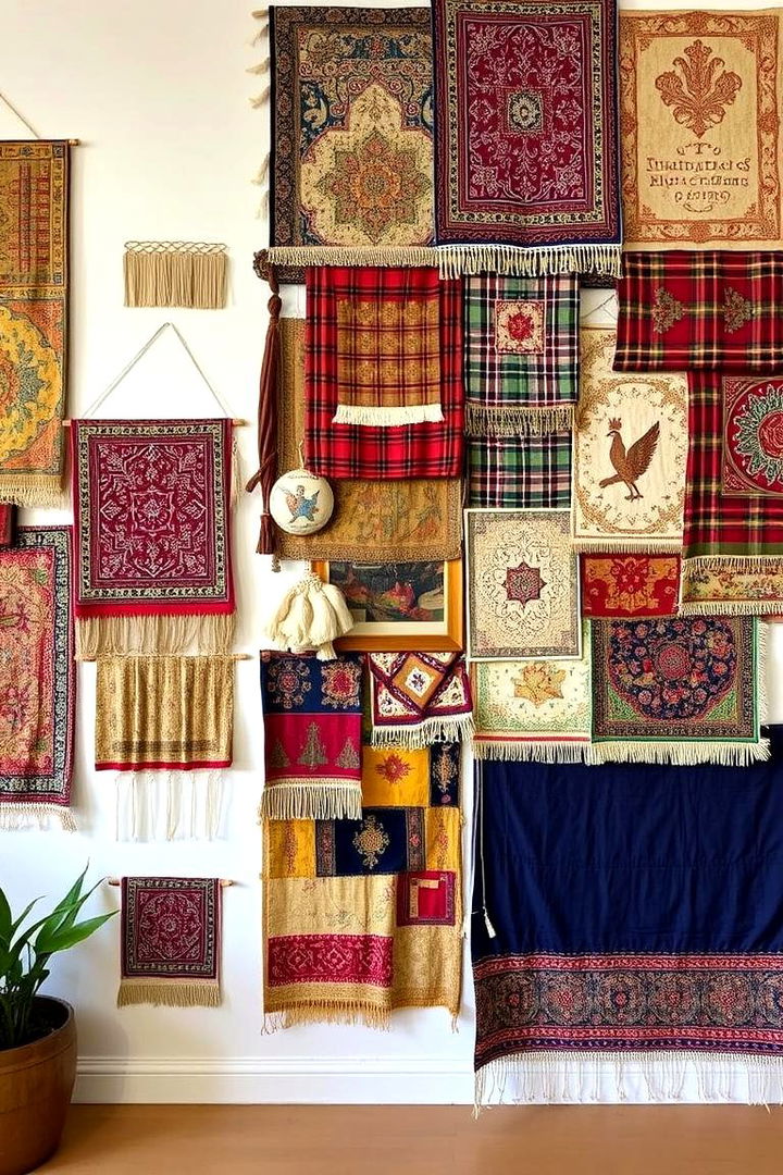 Multi Layered Wall Hangings - 22 Bohemian Maximalist Decor Ideas