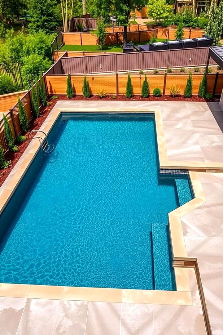 Multi Level Concrete Pool Deck Design - 22 Concrete Pool Deck Ideas