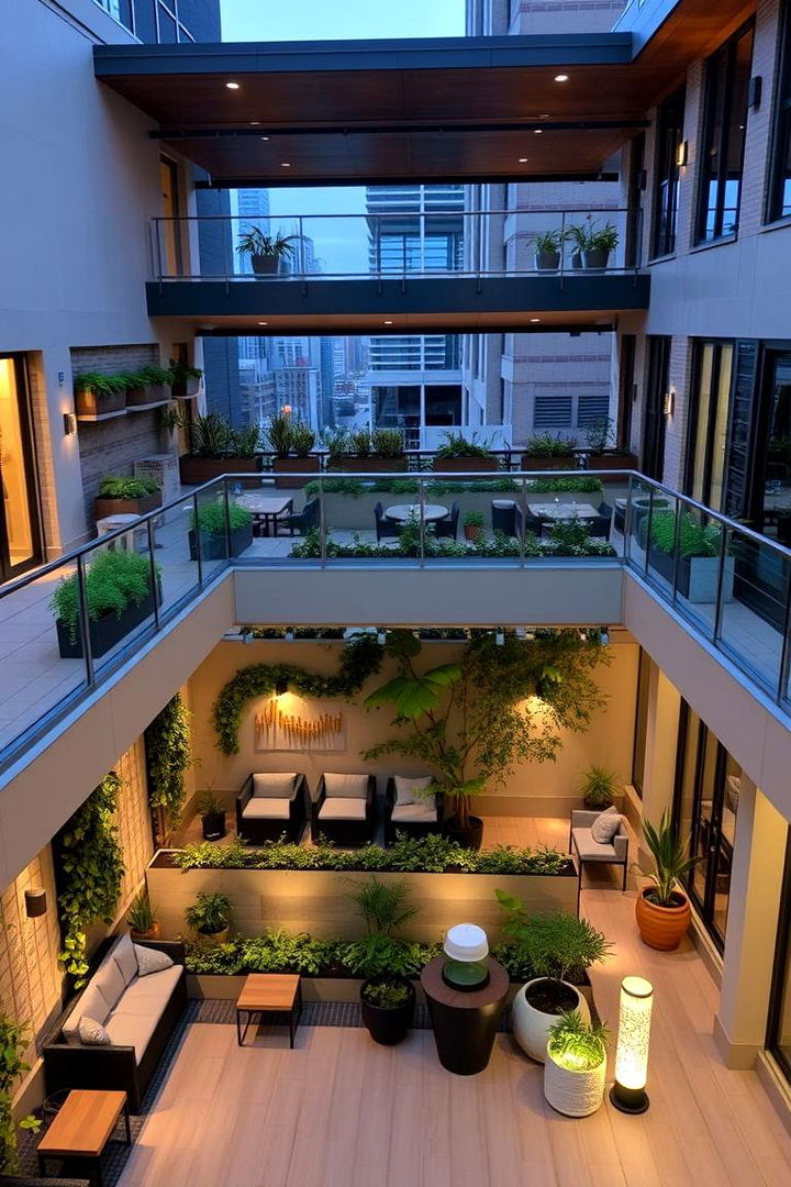 Multi Level Creative Space - 22 Balcony Deck Ideas
